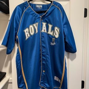 KC ROYALS TRUE FAN SERIES JERSERY